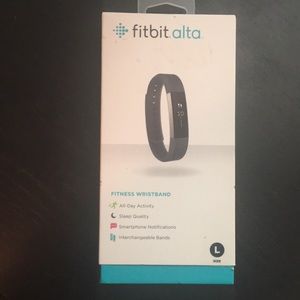 Fitbit alta size Large in black